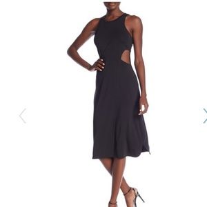 NWT Tart Chocolate Bon Bon Midi Dress Black